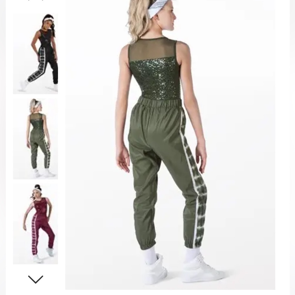 Weissman SMALL ADULT Olive Green Hip Hop Costume